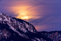 Vollmond-Aufgang Dezember 2023