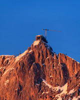 Umbau Bergstation Dachstein Gletscherbahn, Abendlicht