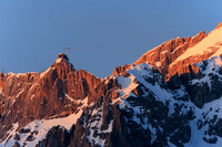 Umbau Bergstation Dachstein Gletscherbahn, Abendlicht