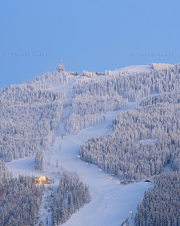 Planai in der Abenddaemmerung