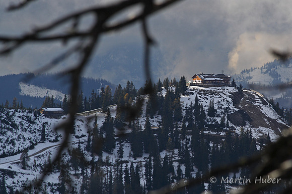 Blick vom Mitterberg auf die Hochwurzen