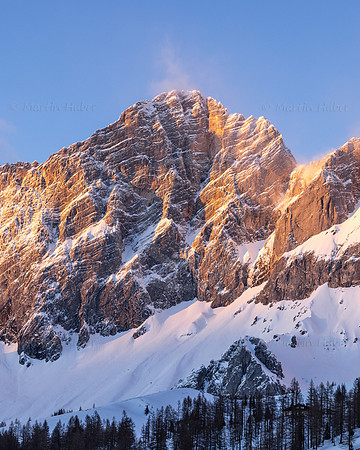 Wetter, Sonnenuntergang, Abendsonne, Dachstein