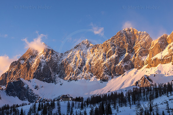 Wetter, Sonnenuntergang, Abendsonne, Dachstein