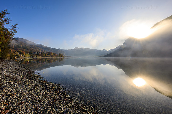 Herbst-Morgenstimmung am Grundlsee