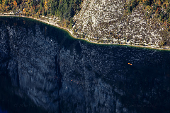 Tiefblick auf den Altausseer See