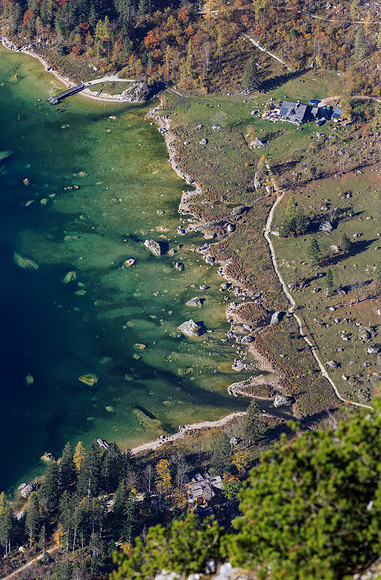 Tiefblick auf die Seewiese am Altausseer See