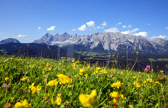 Die Ramsau und das Dachsteingebirge