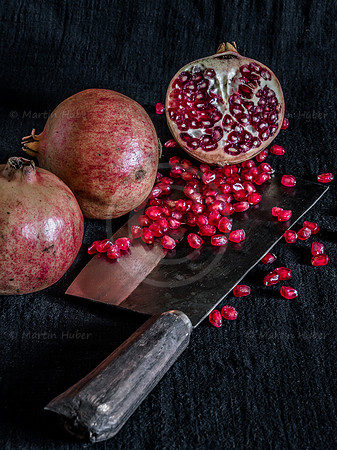 Food-Fotografie, Granatapfel