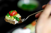 Food-Fotografie, Spargel und Tomate