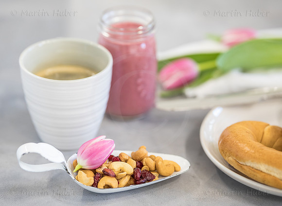 Food-Fotografie, Frühstück im Frühling