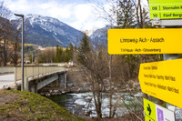 Die Enns bei der Weißenbacher Brücke