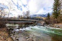 Die Enns bei der Weißenbacher Brücke