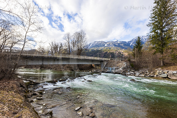 Die Enns bei der Weißenbacher Brücke