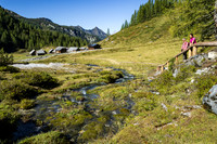 Quellweg Ursprungbach, Ursprungalm