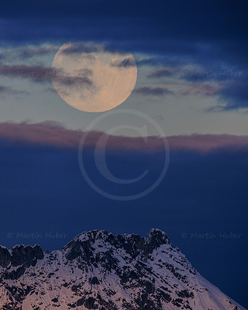 Vollmond und Kammspitz