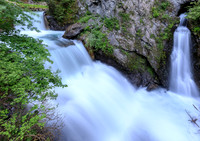 Beleuchtete Talbachklamm, Wanderweg Wilde Wasser