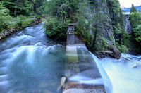 Beleuchtete Talbachklamm, Wanderweg Wilde Wasser