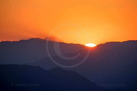 Ennstal, Sonnenaufgang