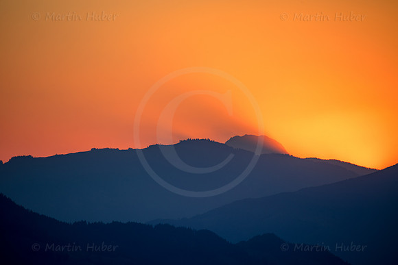 Ennstal, Sonnenaufgang