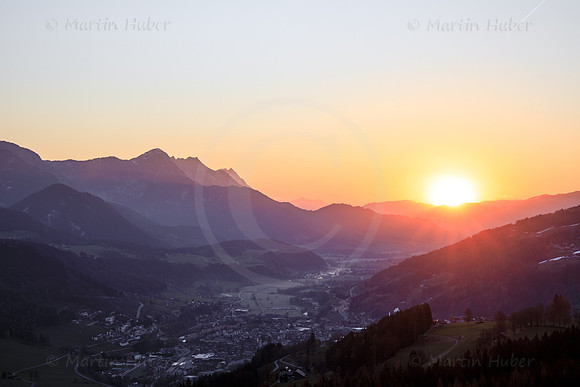 Ennstal, Sonnenaufgang