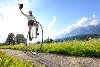 Hochradfahrer Franz Seggl