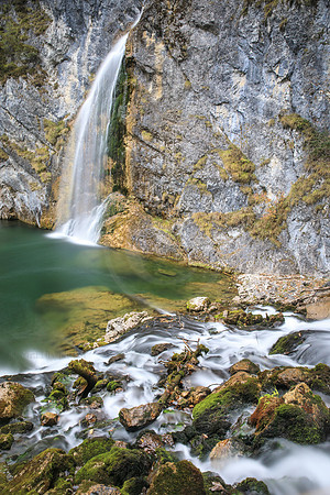 Wasser, Salza Wasserfall