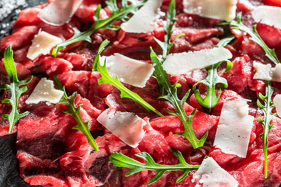 Food-Fotografie, Carpaccio vom Rind