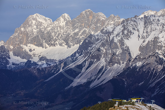 Föhn-Lichtstimmung im Dachstein-Gebirge
