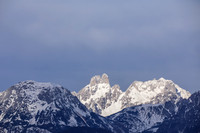 Föhn-Licht auf der Bischofsmütze