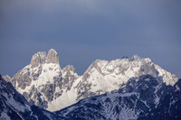 Föhn-Licht auf der Bischofsmütze
