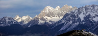 Föhn-Lichtstimmung, Bischofsmütze, Dachstein-Gebirge