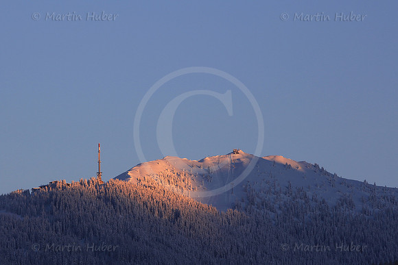 Sonnenuntergang auf dem Hauser Kaibling