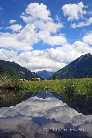 "Spiegelblick" in die Schladminger Tauern