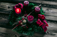 THEMENBILD, Weihnachten, erster Advent, Adventkranz