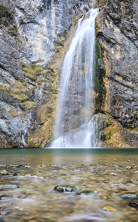 Wasser, Salza Wasserfall