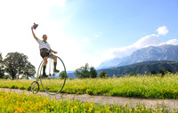 Hochradfahrer Franz Seggl