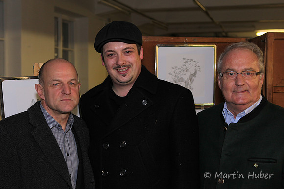 V.l.: Peter Gruber, Jörg Steiner, Herbert Bauer