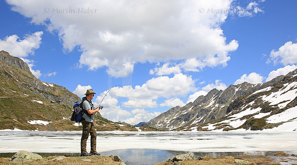 (Eis)Fischer am Unteren Giglachsee
