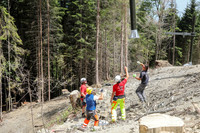 Gröbming, Errichtung FlyingCoaster