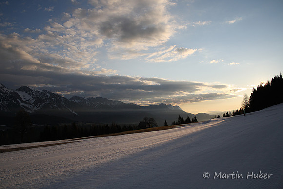 Sonnenaufgang beim Winterer