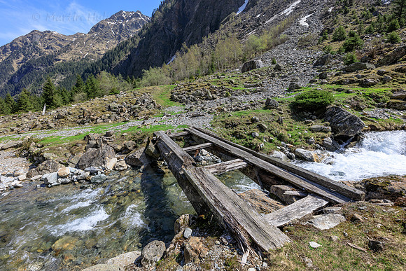 Alte Brücke im Steinriesental