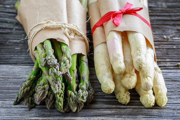 Food-Fotografie, Spargel