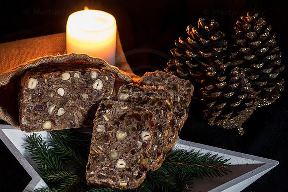 Food-Fotografie, Kletzenbrot