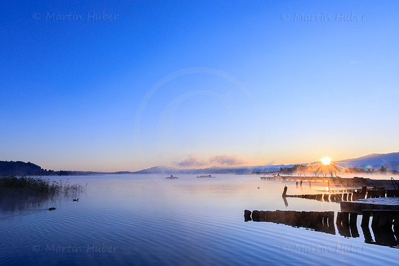 Sonnenaufgang am Wallersee