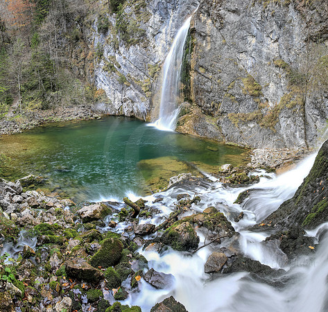 Wasser, Salza Wasserfall