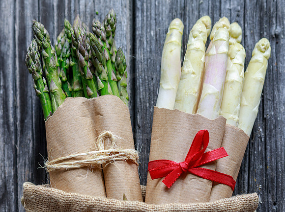 Food-Fotografie, Spargel