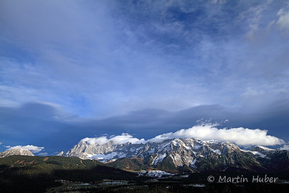 Die Ramsau, das Dachsteingebirge und die Föhnstimmung
