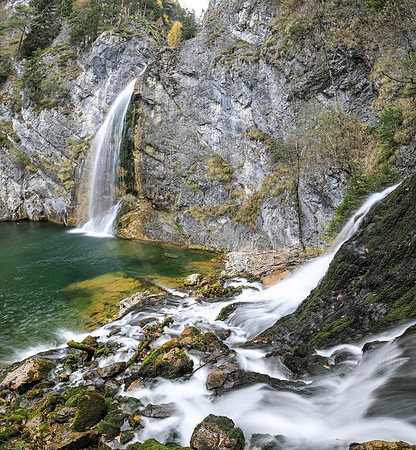 Wasser, Salza Wasserfall