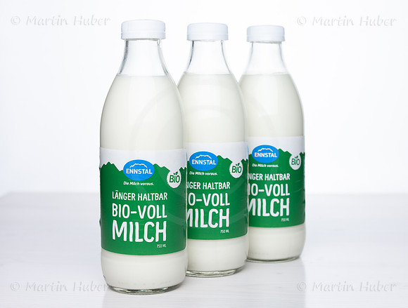 Länger haltbar Bio-Vollmlich, Biolandwirtschaft Ennstal