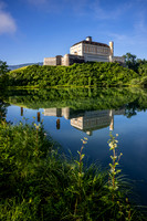 Schloss Trautenfels, Spiegelung, Sommer